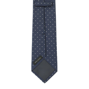 8月コレクション TIE YOUR TIE監修 ハンドメイドネクタイ col.ネイビー