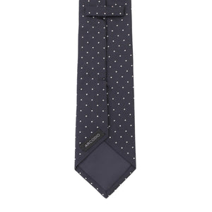 8月コレクション TIE YOUR TIE監修 ハンドメイドネクタイ col.ダークネイビー