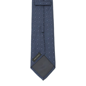 8月コレクション TIE YOUR TIE監修 ハンドメイドネクタイ col.ネイビー