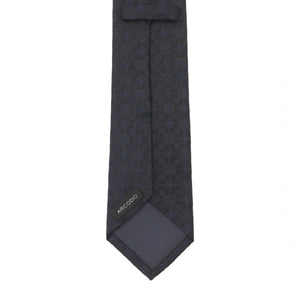 8月コレクション TIE YOUR TIE監修 ハンドメイドネクタイ col.ダークネイビー