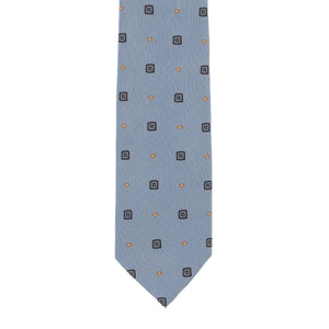 TIE YOUR TIE監修 ハンドメイドネクタイ col.サックス