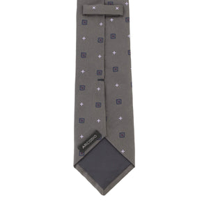 TIE YOUR TIE監修 ハンドメイドネクタイ col.グレー