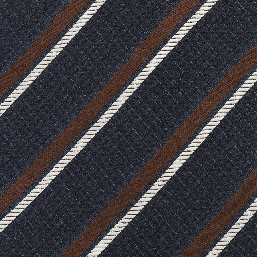 12月コレクション TIE YOUR TIE監修 ハンドメイドネクタイ col.ネイビー