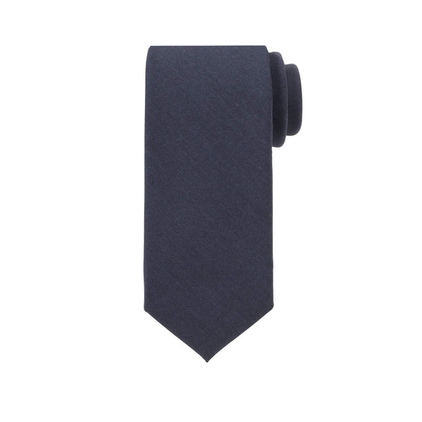 Loro Piana Fabric Super150's Wool  ウールタイ col.メランジブルーグレー