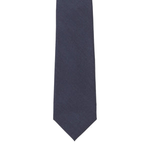 Loro Piana Fabric Super150's Wool  ウールタイ col.メランジブルーグレー