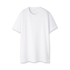 【関税込み】コットン混 ホワイト ジャージーTシャツ スーピマコットンジャージー Tシャツ col.ホワイト - ARCODIO