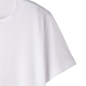 【在庫販売】<br>スーピマコットンジャージー Tシャツ ホワイト