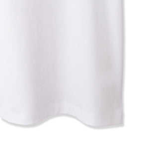 【在庫販売】<br>スーピマコットンジャージー Tシャツ ホワイト