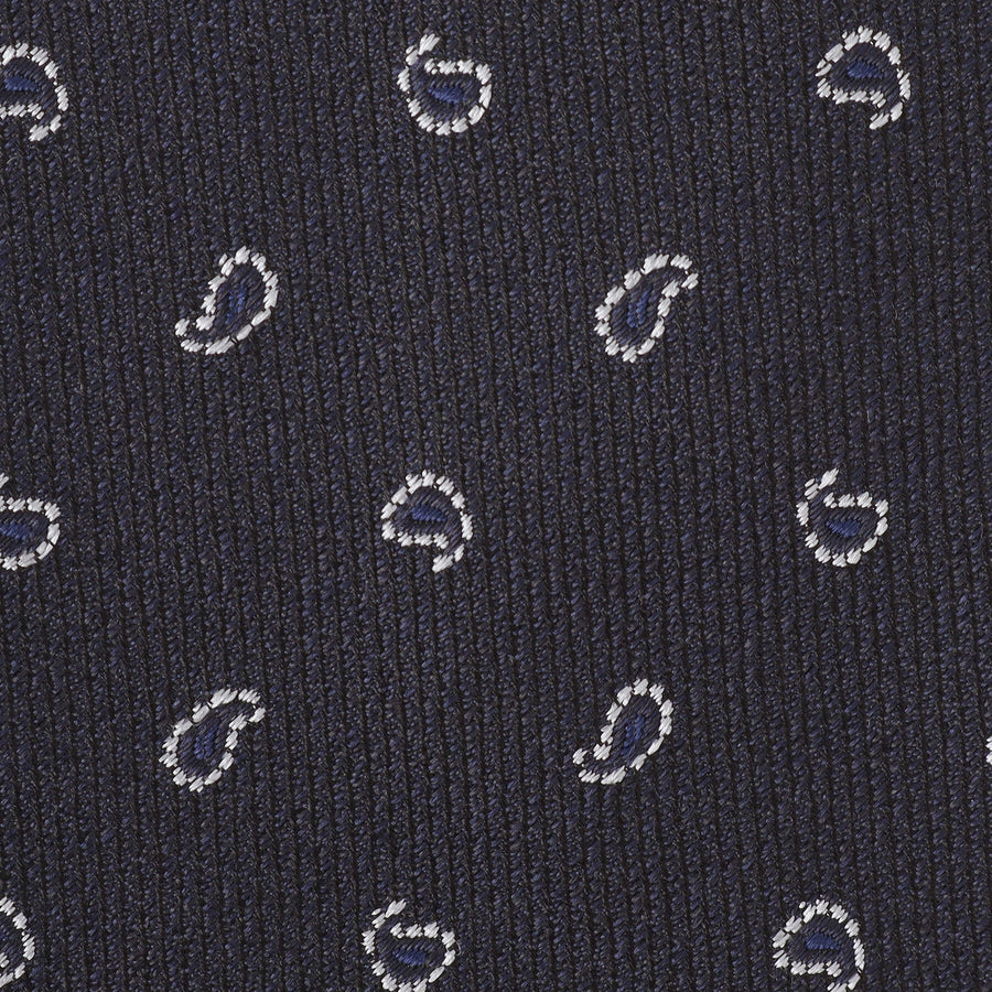 TIE YOUR TIE監修<br>ハンドメイドネクタイ<br>カラー：ネイビー