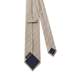 追加生産中<br>TIE YOUR TIE監修<br>ハンドメイドネクタイ<br>カラー：ベージュ