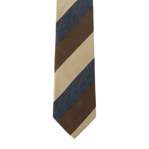 TIE YOUR TIE監修<br>ハンドメイドネクタイ<br>カラー：ブラウン