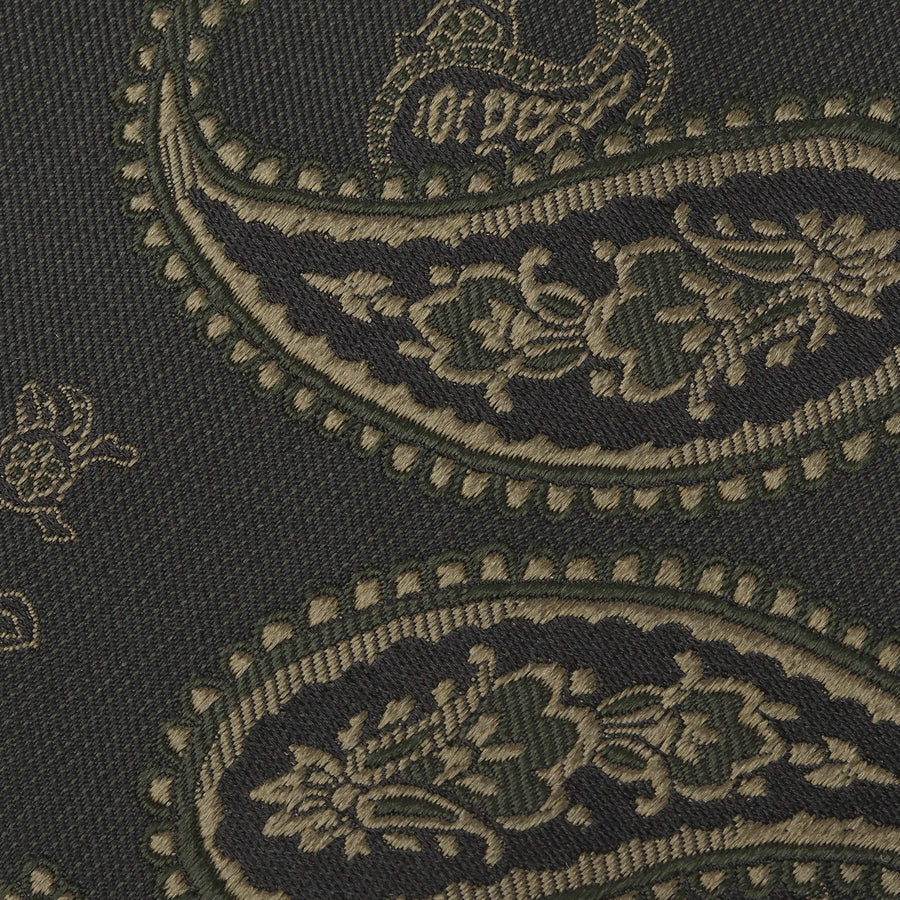 12月コレクションTIE YOUR TIE監修 ハンドメイドネクタイ col.グリーン