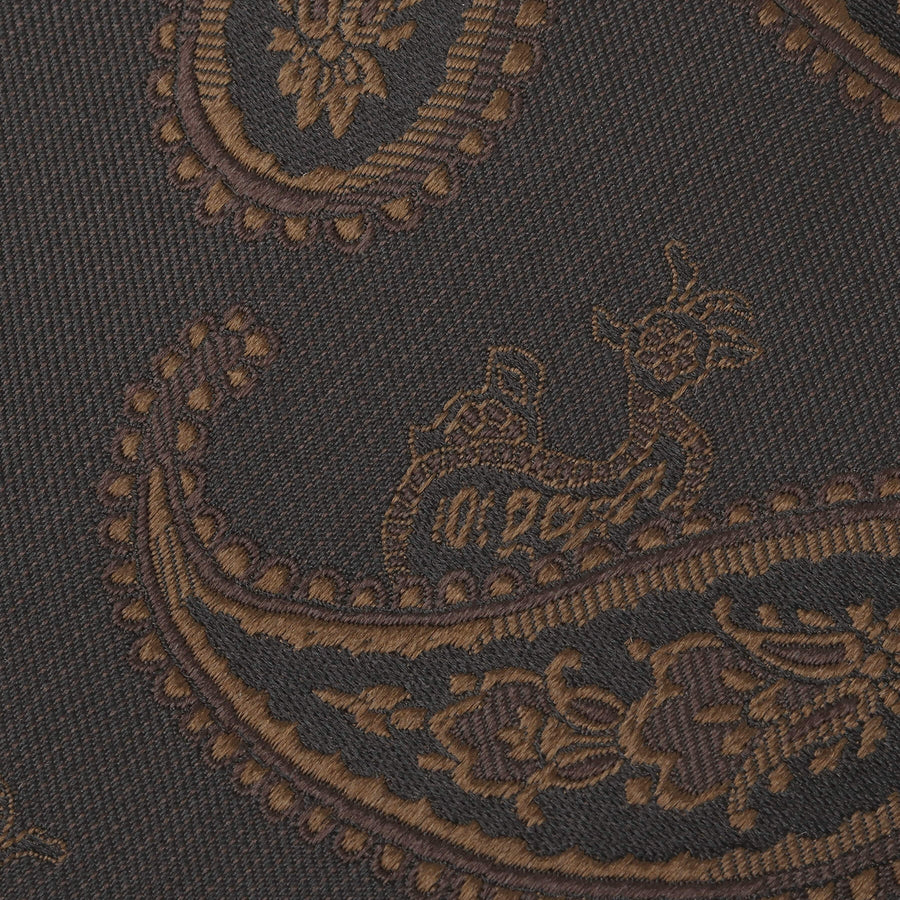 12月コレクションTIE YOUR TIE監修 ハンドメイドネクタイ col.ブラウン