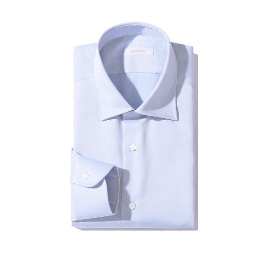 FIDELIO｜マイクロツイル リンクルレジスタント <br>col.サックスブルー