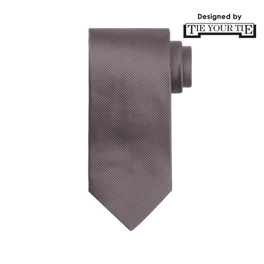 11月コレクション TIE YOUR TIE監修 ハンドメイドネクタイ col.グレージュ