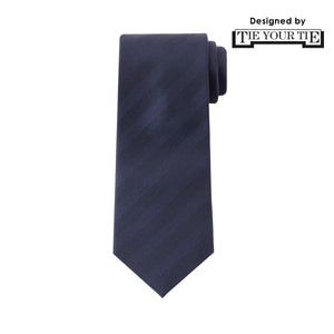 追加生産中<br>TIE YOUR TIE監修<br>ハンドメイドネクタイ<br>カラー：ネイビー