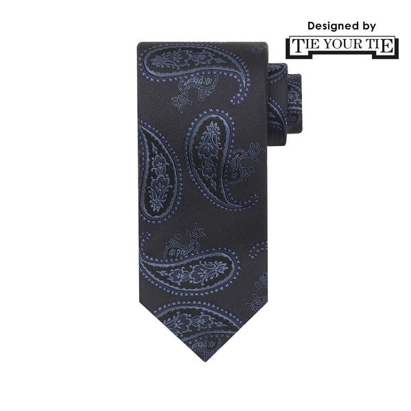 12月コレクション TIE YOUR TIE監修 ハンドメイドネクタイ col.ネイビー