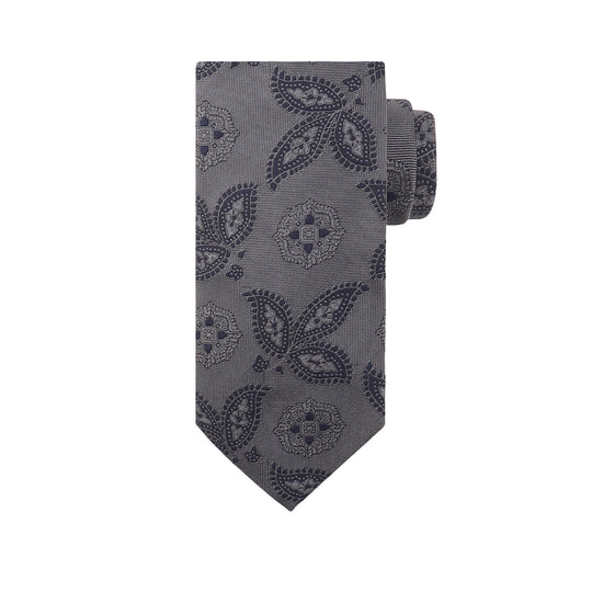 TIE YOUR TIE監修 ハンドメイドネクタイ col.ブルーグレー